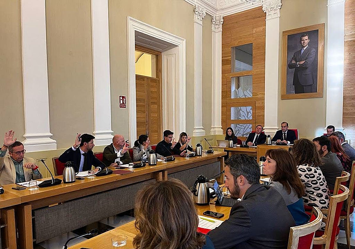 Pleno para la aprobación de la rebaja del IBI, que no se aplicó, en noviembre pasado.