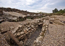 Yacimiento arqueológico de la ciudad romana de Torreáguila.