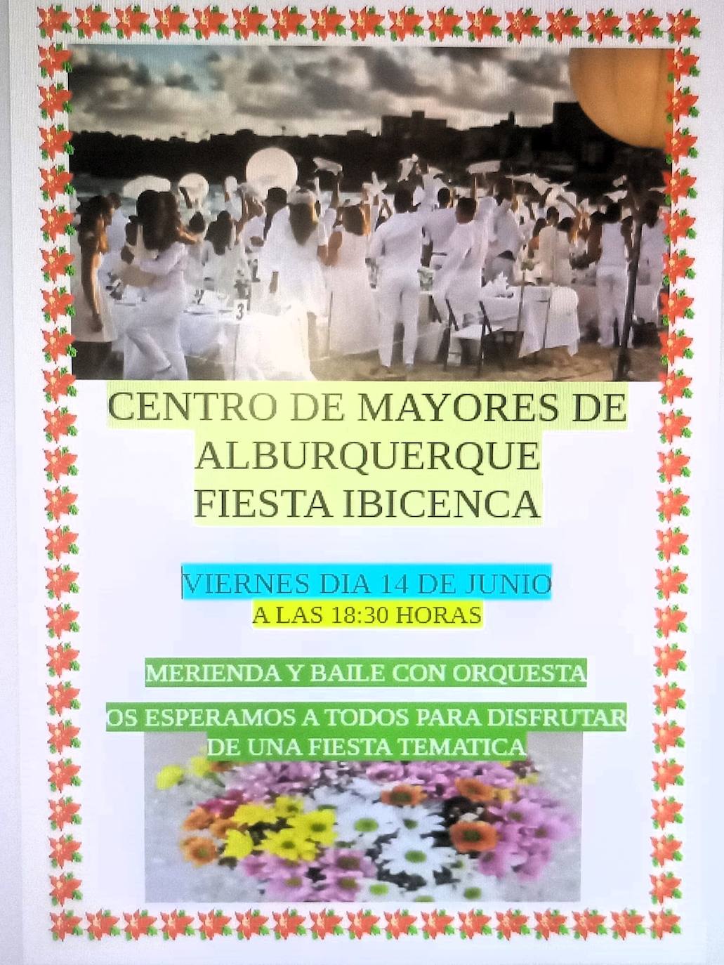 Fiesta ibicenca en el Hogar de Mayores