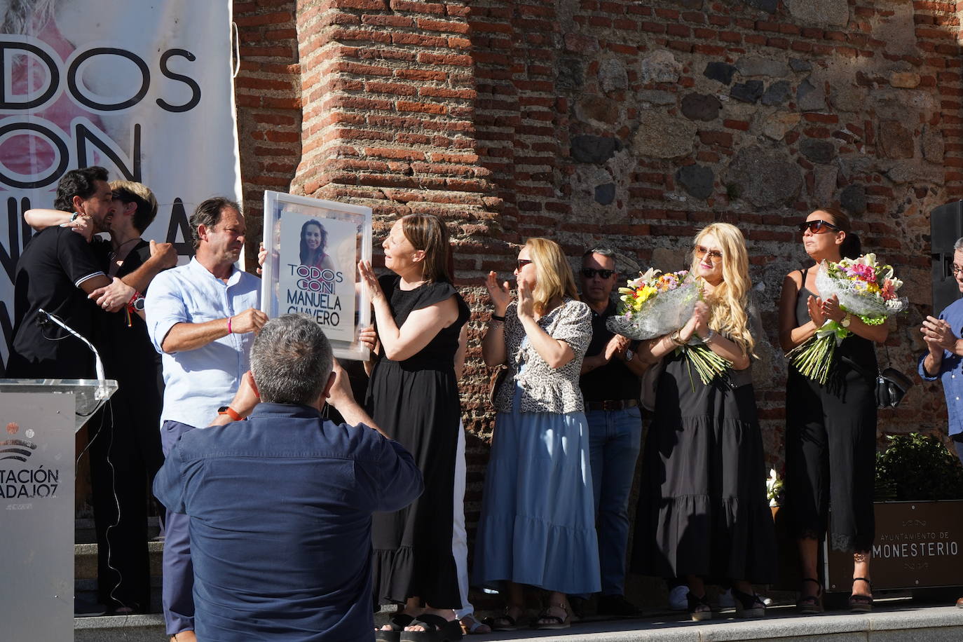 Fotos | Homenaje y funeral de Manuela Chavero en Monesterio