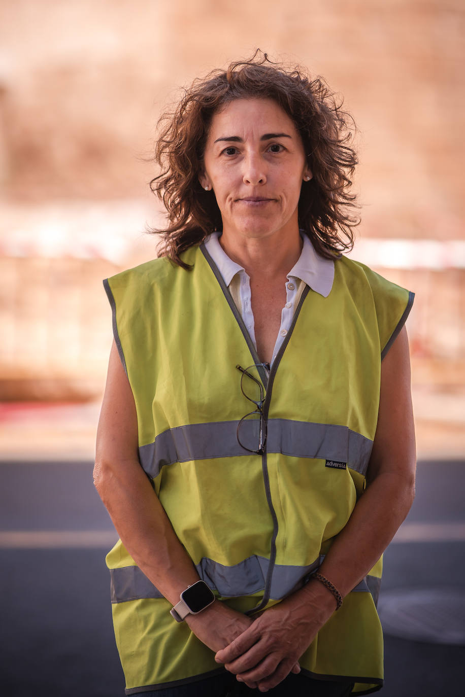 Ana Bejarano, arqueóloga que dirige la excavación.