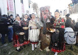 Celebración de las Carantoñas de Acehúche.