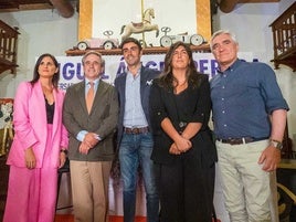 Noelia López, Ignacio Higuero, Miguel Ángel Perera, Sol Giralt y José Cutiño.