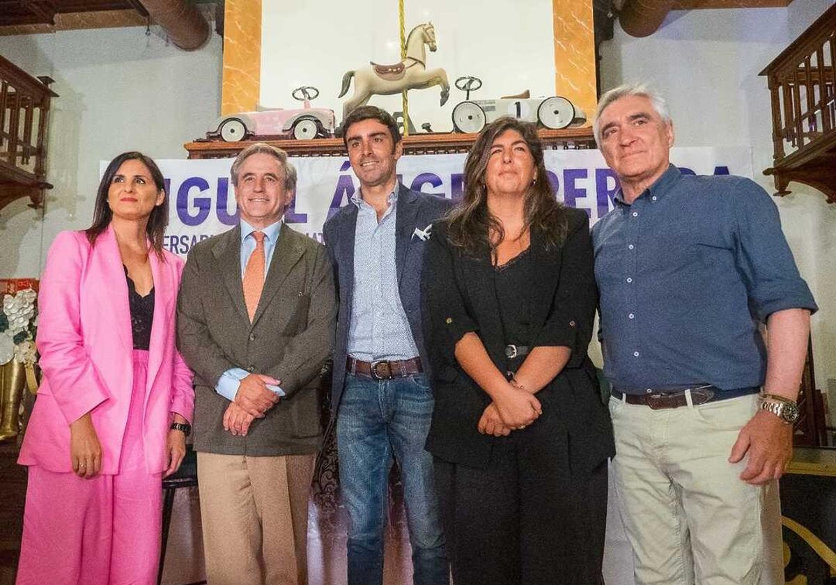 Noelia López, Ignacio Higuero, Miguel Ángel Perera, Sol Giralt y José Cutiño.