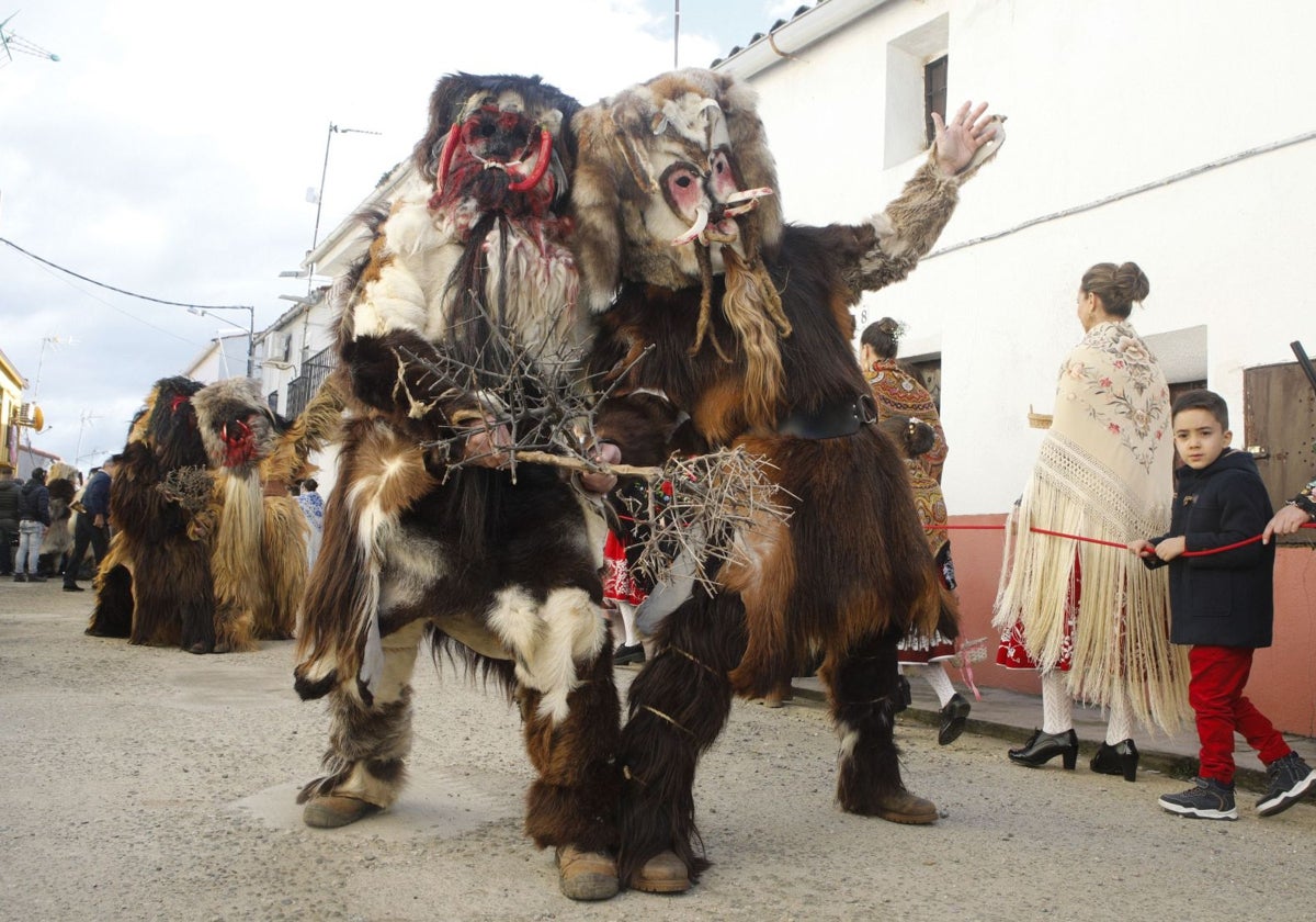 Carantoñas de Acehúche.