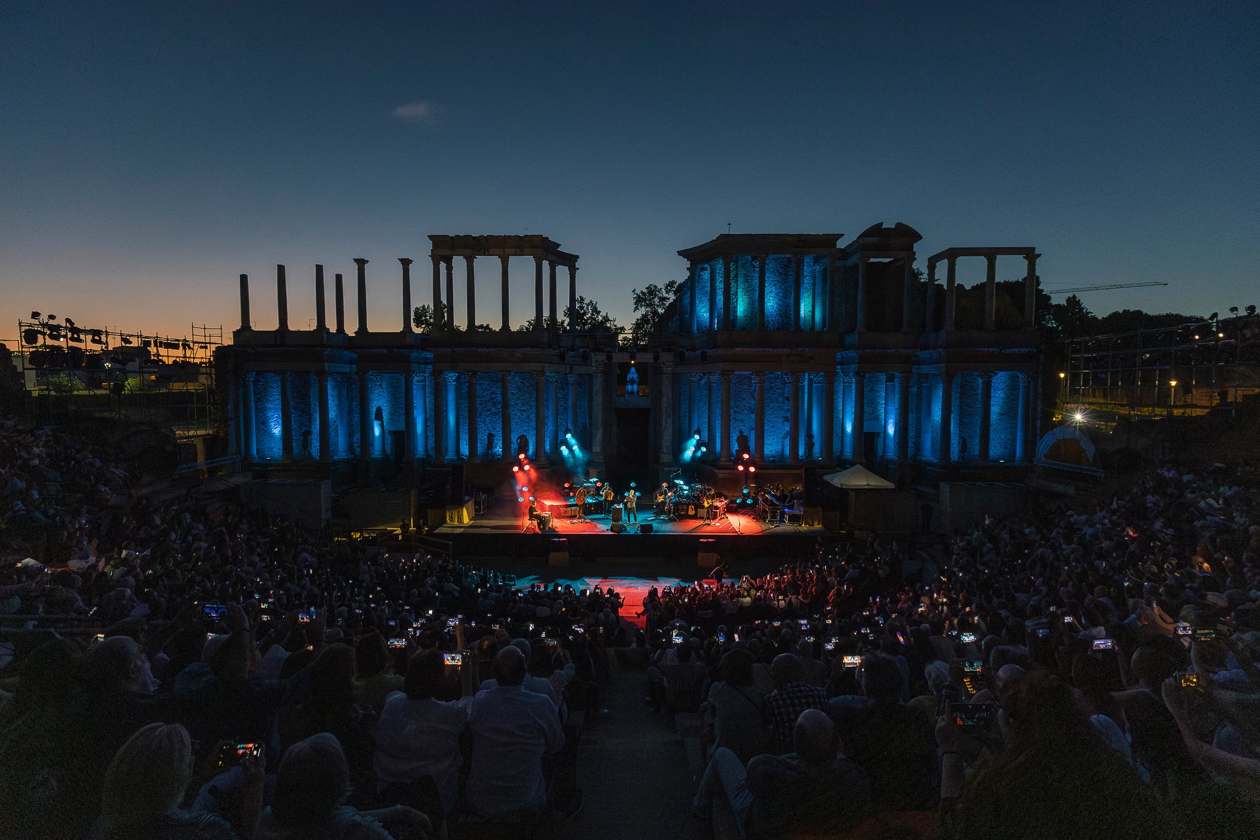 El concierto de Tom Jones en Mérida, en imágenes