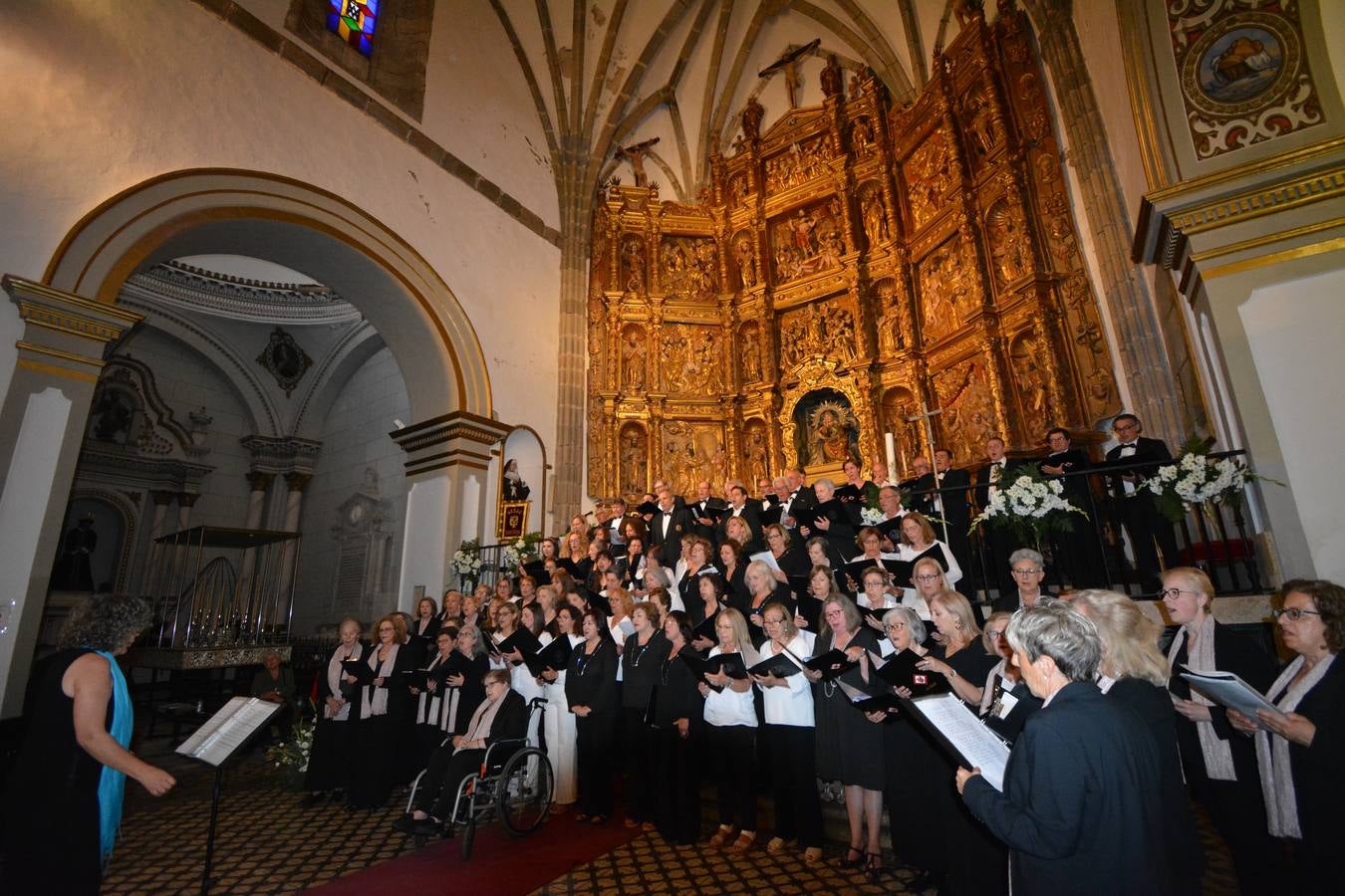 Seis grupos unieron sus voces en el encuentro de corales Juan Ignacio Márquez