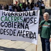 Imagen - «Estamos en contra de que se imponga desde Mérida un Premia. No podemos consentirlo. Quieren gobernar Cáceres desde Mérida«