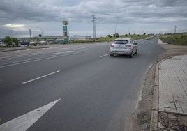 El cruce donde se instalará la rotonda.