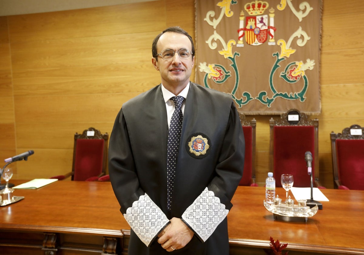 Luis Romualdo Hernández Díaz-Ambrona, presidente de la Audiencia de Badajoz.