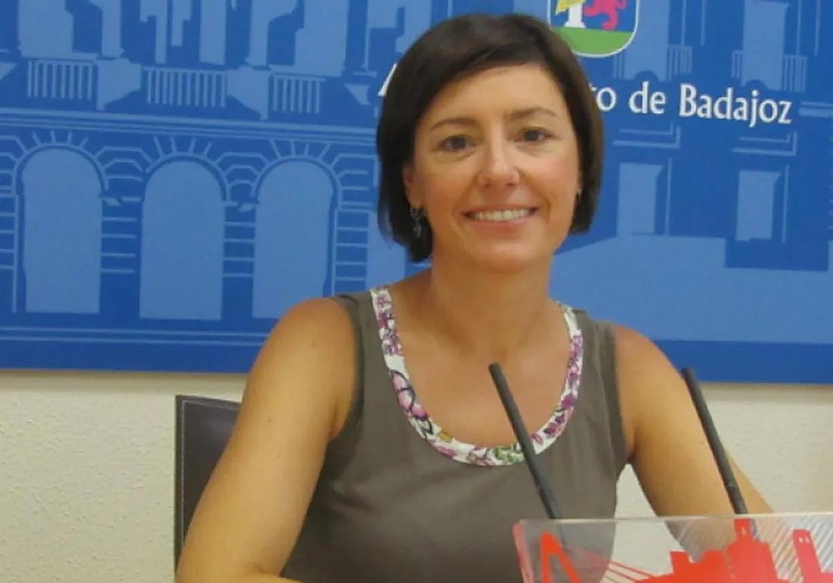 La diputada extremeña por la provincia de Badajoz, Maribel García.