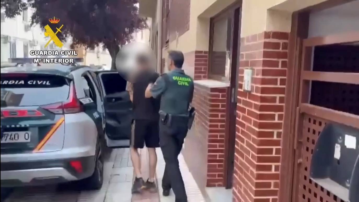 La Guardia Civil desarticula el grupo criminal en Cáceres