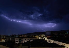 Tormenta en Navalmoral de la Mata este miércoles, 26 de junio