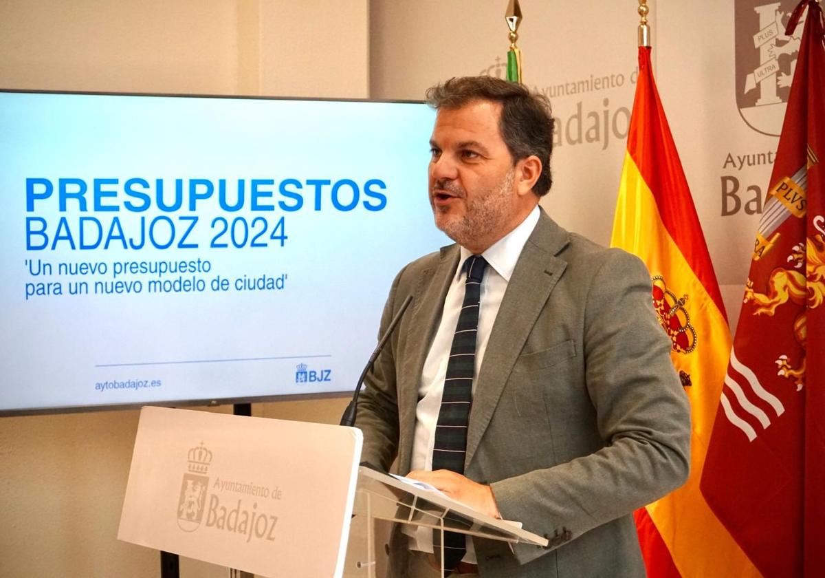 Javier Gijón presenta los presupuestos de 2024 este viernes.