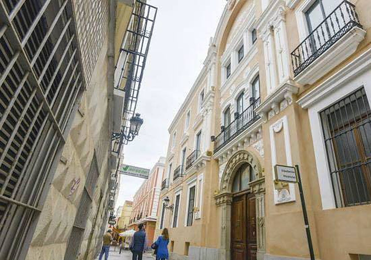 Sede de la Diputación de Badajoz.