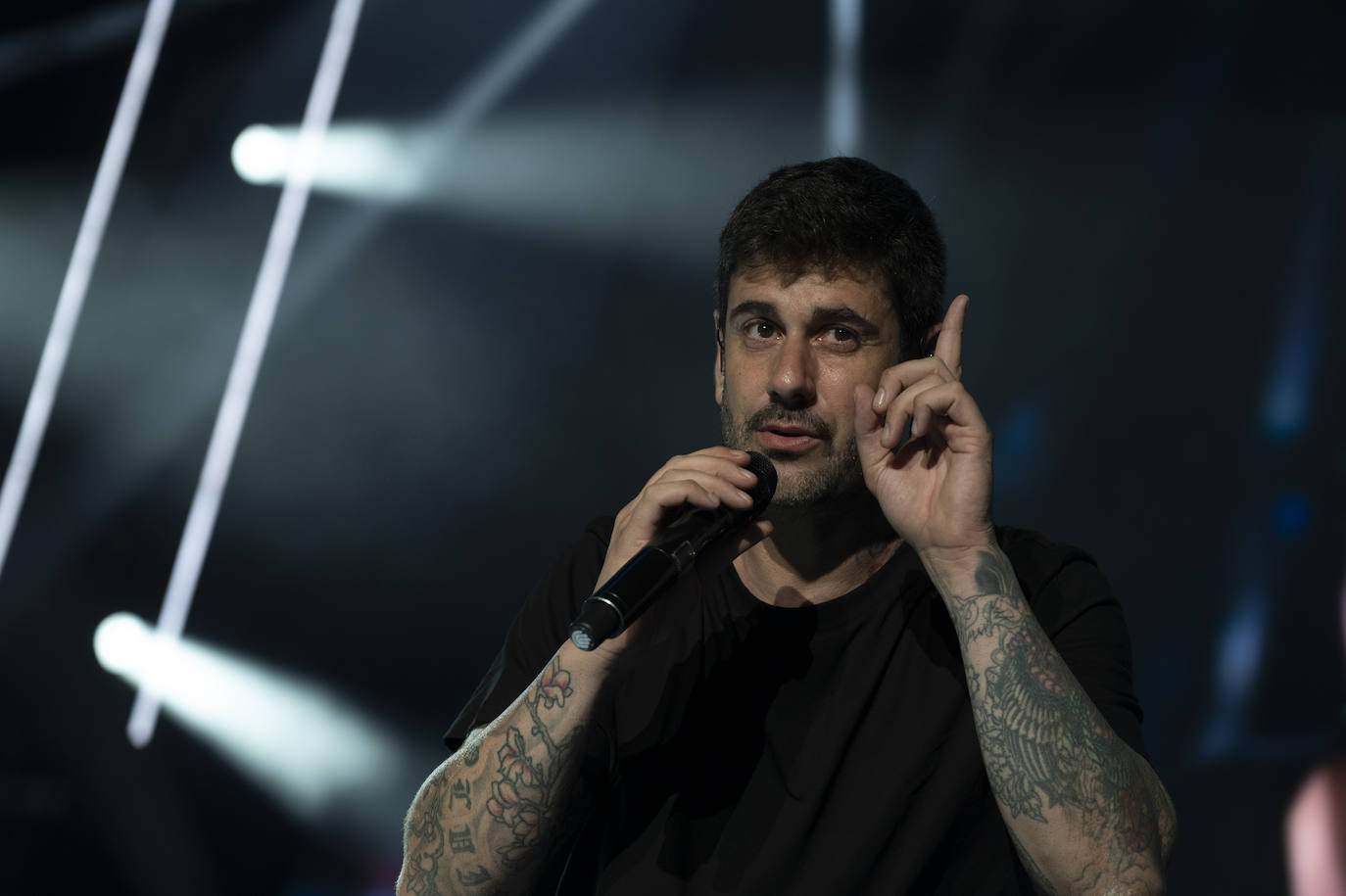 Las mejores fotos del concierto de Melendi en Badajoz