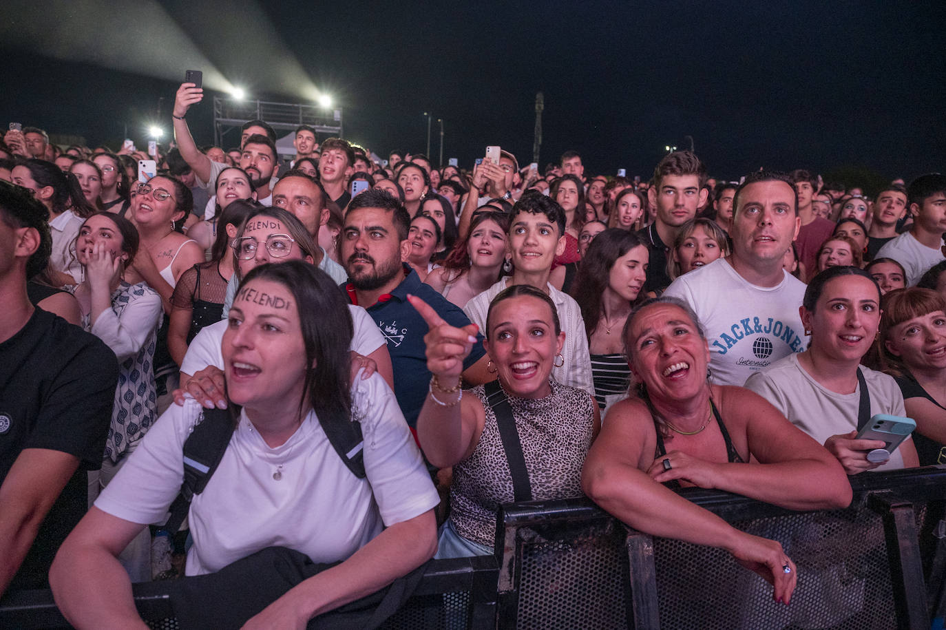 Las mejores fotos del concierto de Melendi en Badajoz