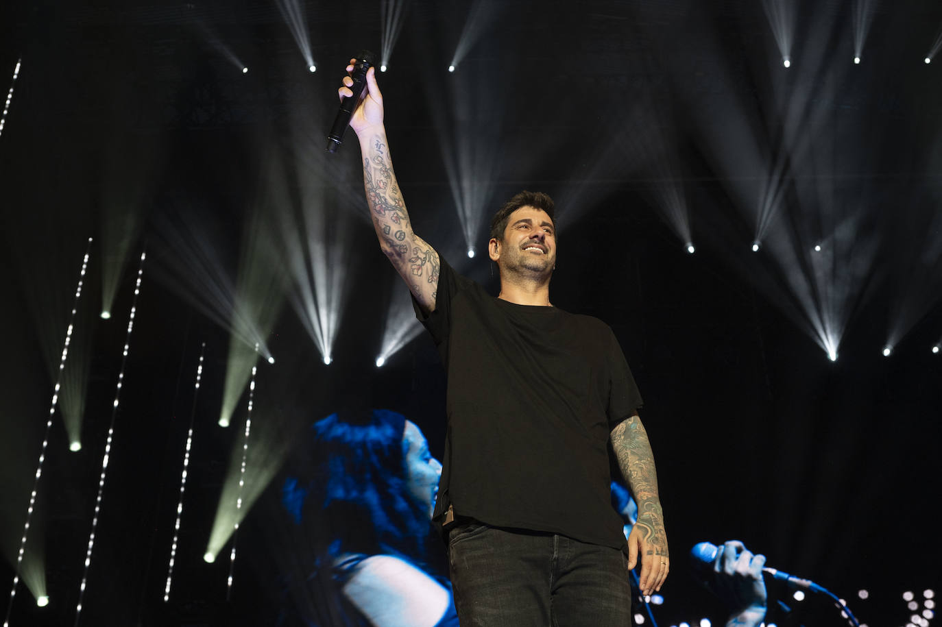 Las mejores fotos del concierto de Melendi en Badajoz