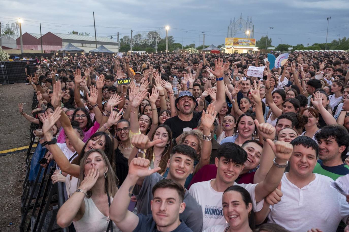 Las mejores fotos del concierto de Melendi en Badajoz