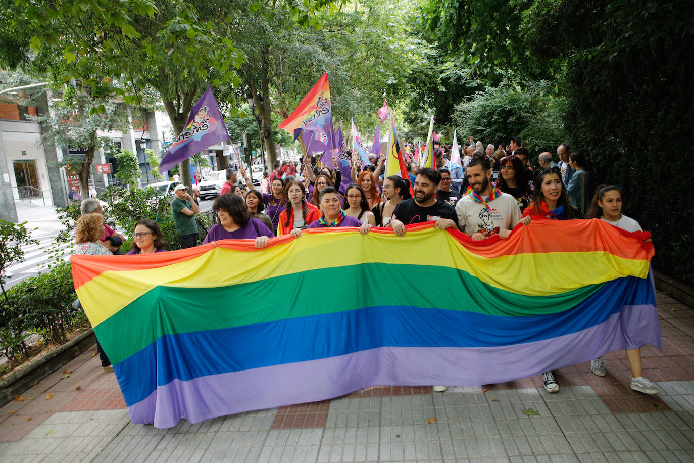 Así ha sido la marcha del Orgullo en Cáceres