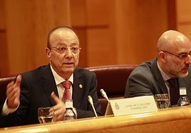 Guillermo Fernández Vara ha inaugurado el XIII Foro de las Autonomías celebrado en el Senado sobre el Estado de las Autonomías.