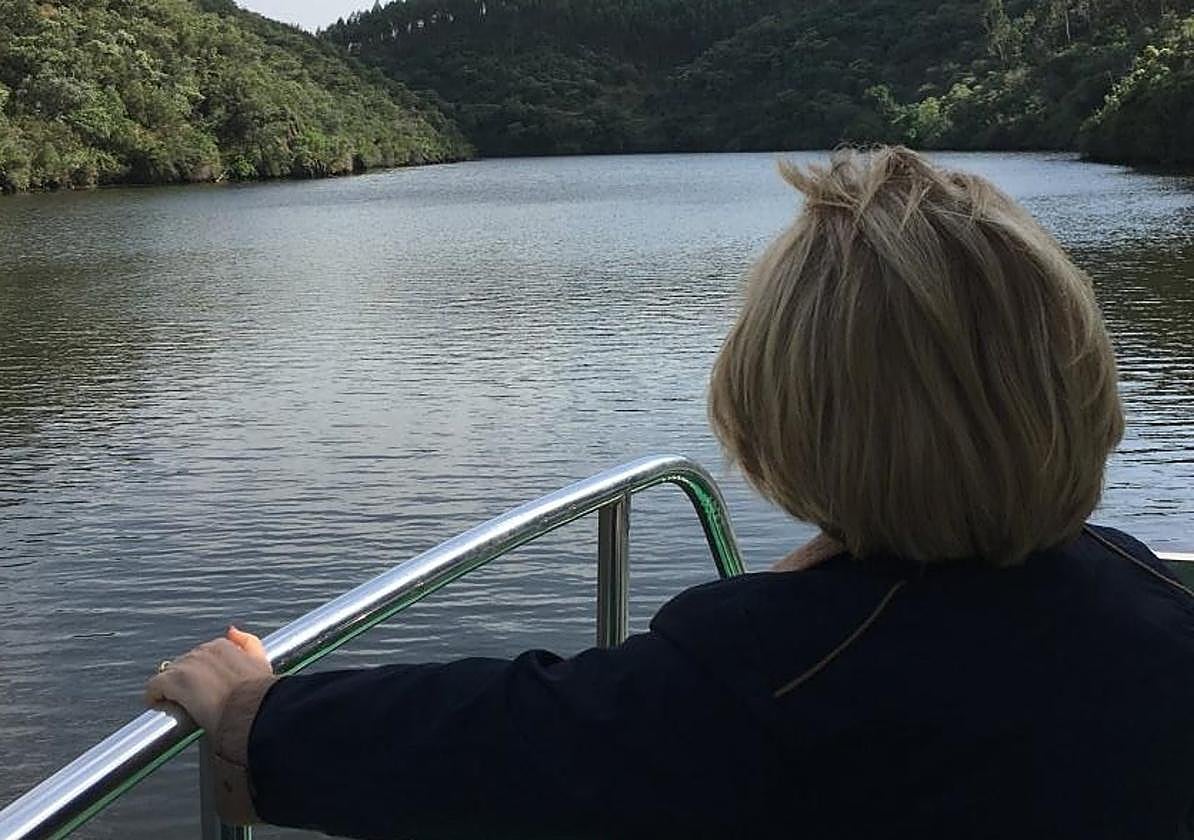 Navegando por el río Ponsul hacia Castelo Branco.