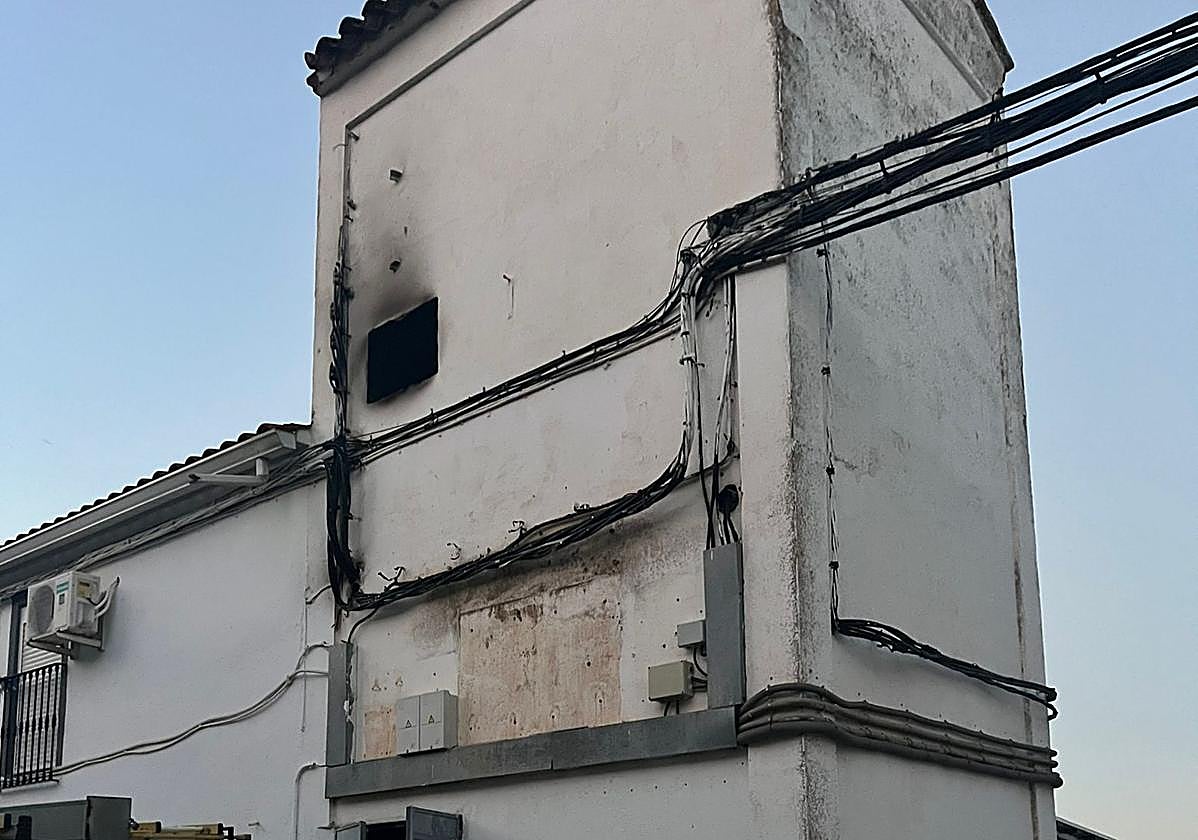 Avería en el centro de transformación de ENDESA.