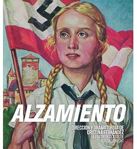 Fragmento del cartel de la obra