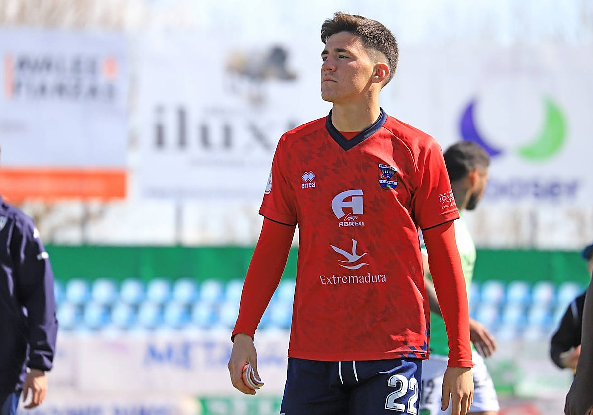 Pablo Guerrero durante su etapa en el Diocesano.