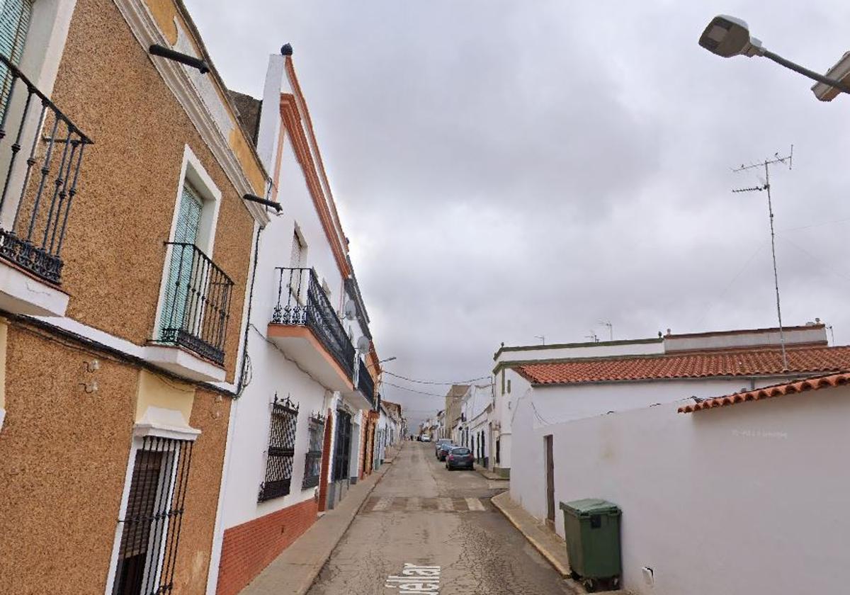 Avenida Antonio Cuéllar de Entrín Bajo, donde se incendió el vehículo.