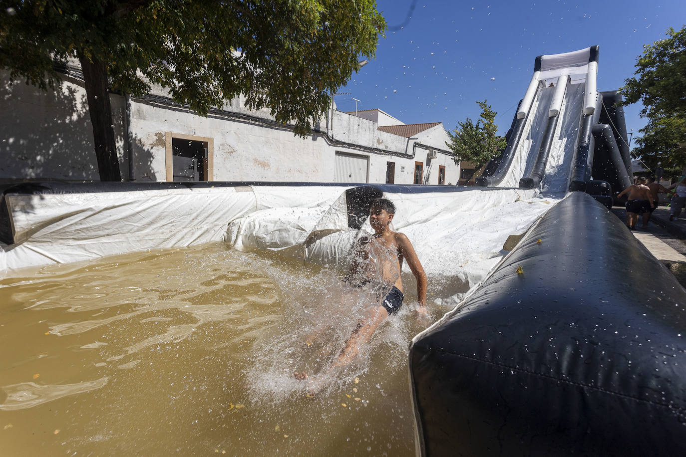 Imágenes de las fiestas del barrio de Santa Lucía, en Cáceres