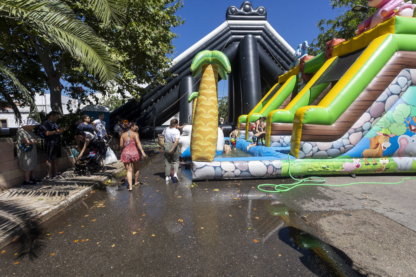 Imágenes de las fiestas del barrio de Santa Lucía, en Cáceres