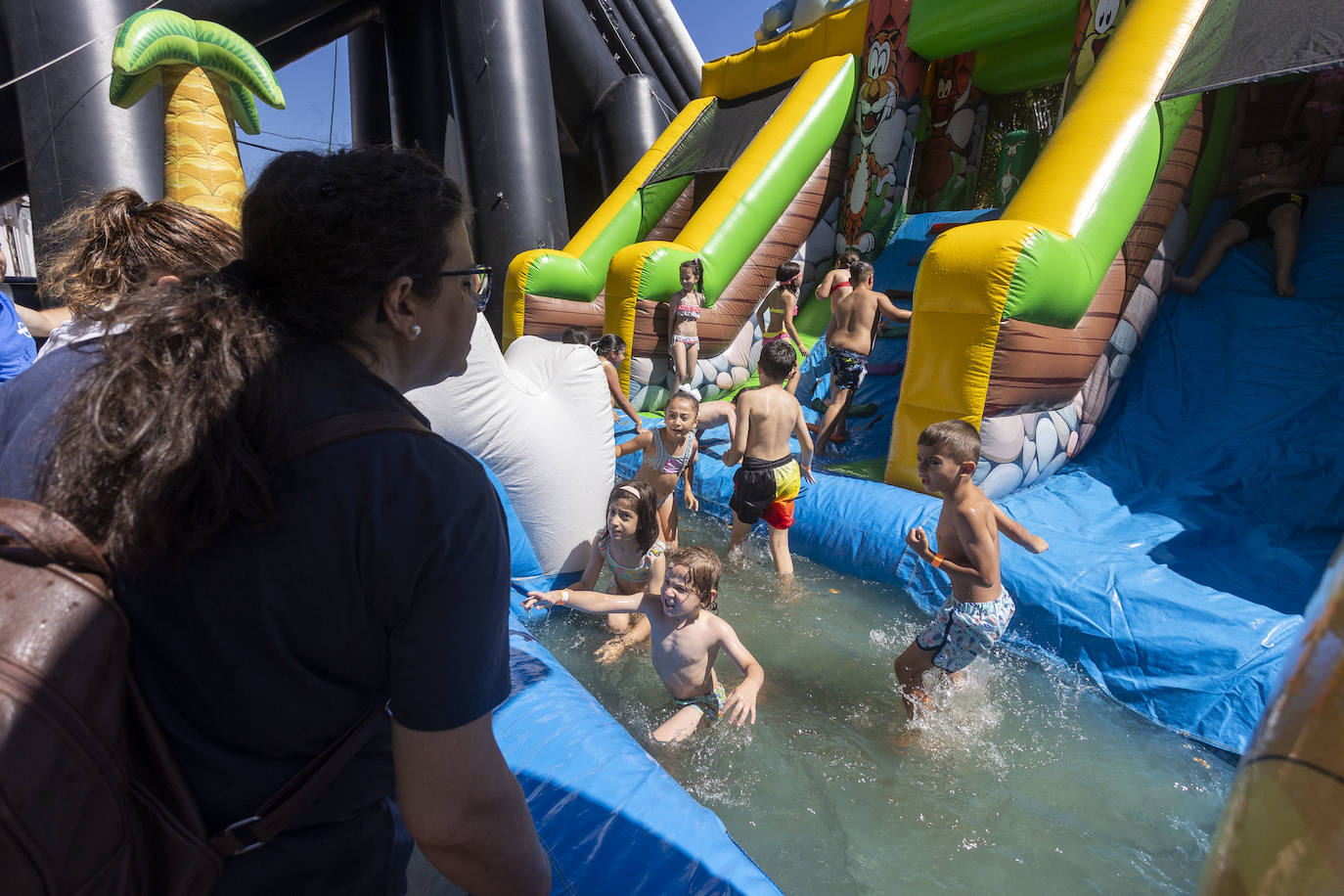 Imágenes de las fiestas del barrio de Santa Lucía, en Cáceres