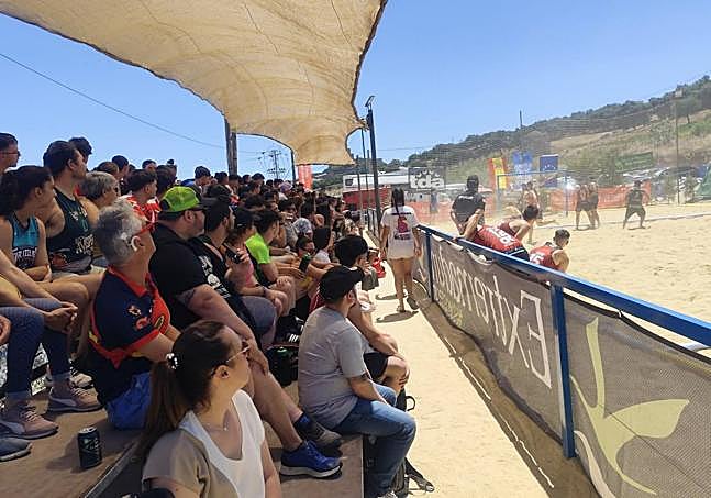 Aspecto de uno de los graderíos