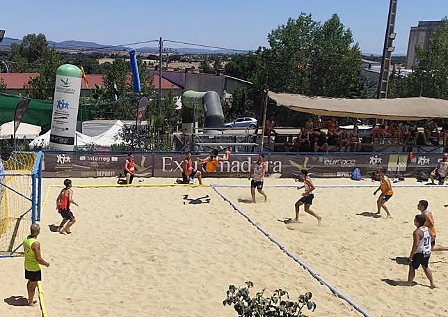 Disputa de una de las semifinales