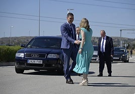 Acto de puesta de la primera piedra de la gigafactoría