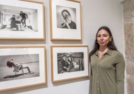 Inauguración el pasado mes de marzo de una exposición con fotografías de Carlos Saura en el Palacio de Moctezuma.