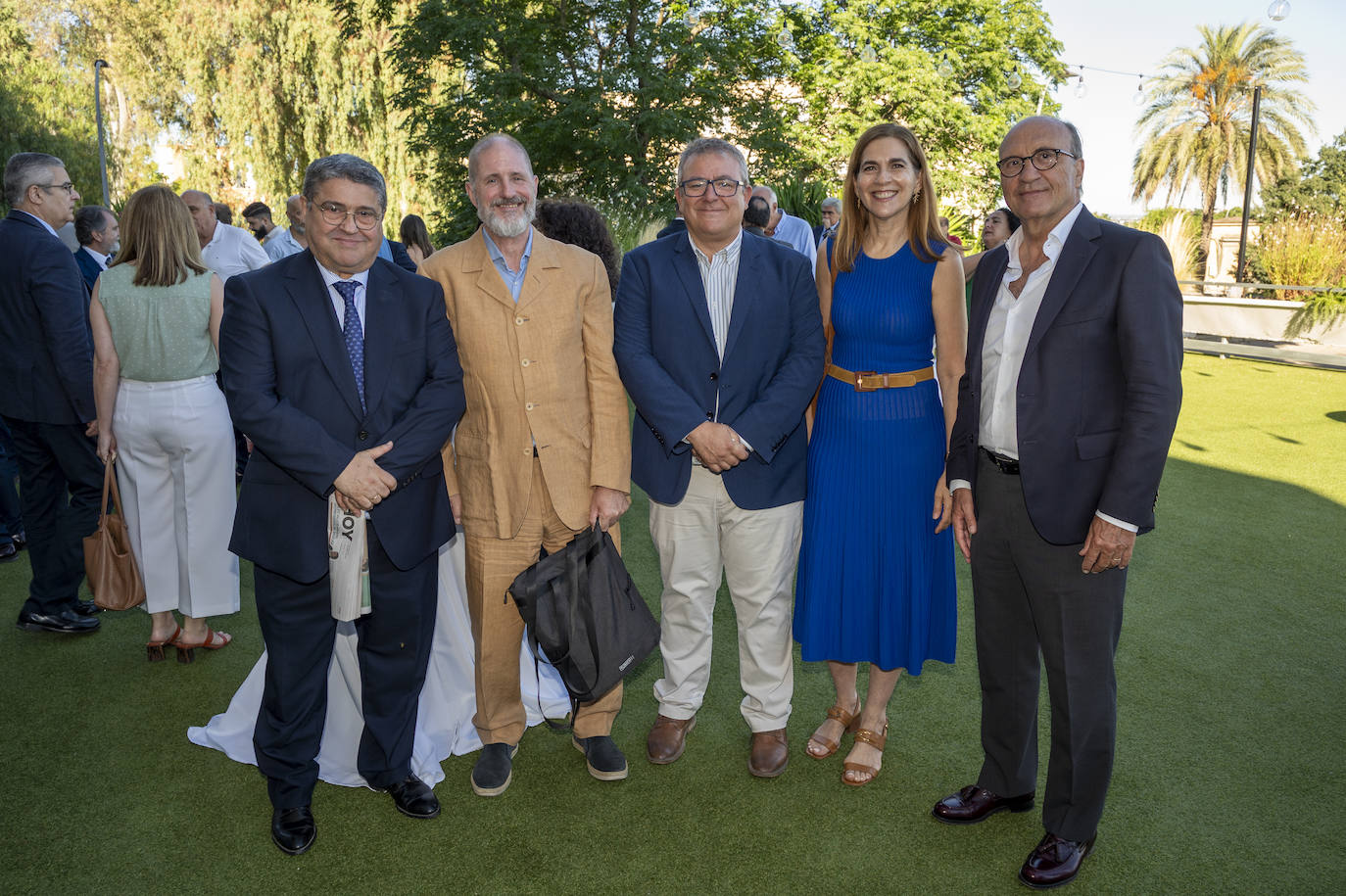 Matías Martínez, Alejandro Hernández, José Luis Llerena, Carmen González y Julio Morales.