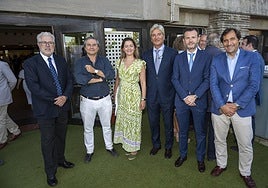 José Pablo Torres Asensio, Javier Salas, María García, Santiago Carrasco, Pedro Masa y Pelayo Martín