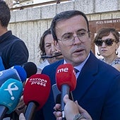 Gallardo tilda de «circo» la denuncia de Manos Limpias contra Azagra que llevó a la UCO a la Diputación de Badajoz