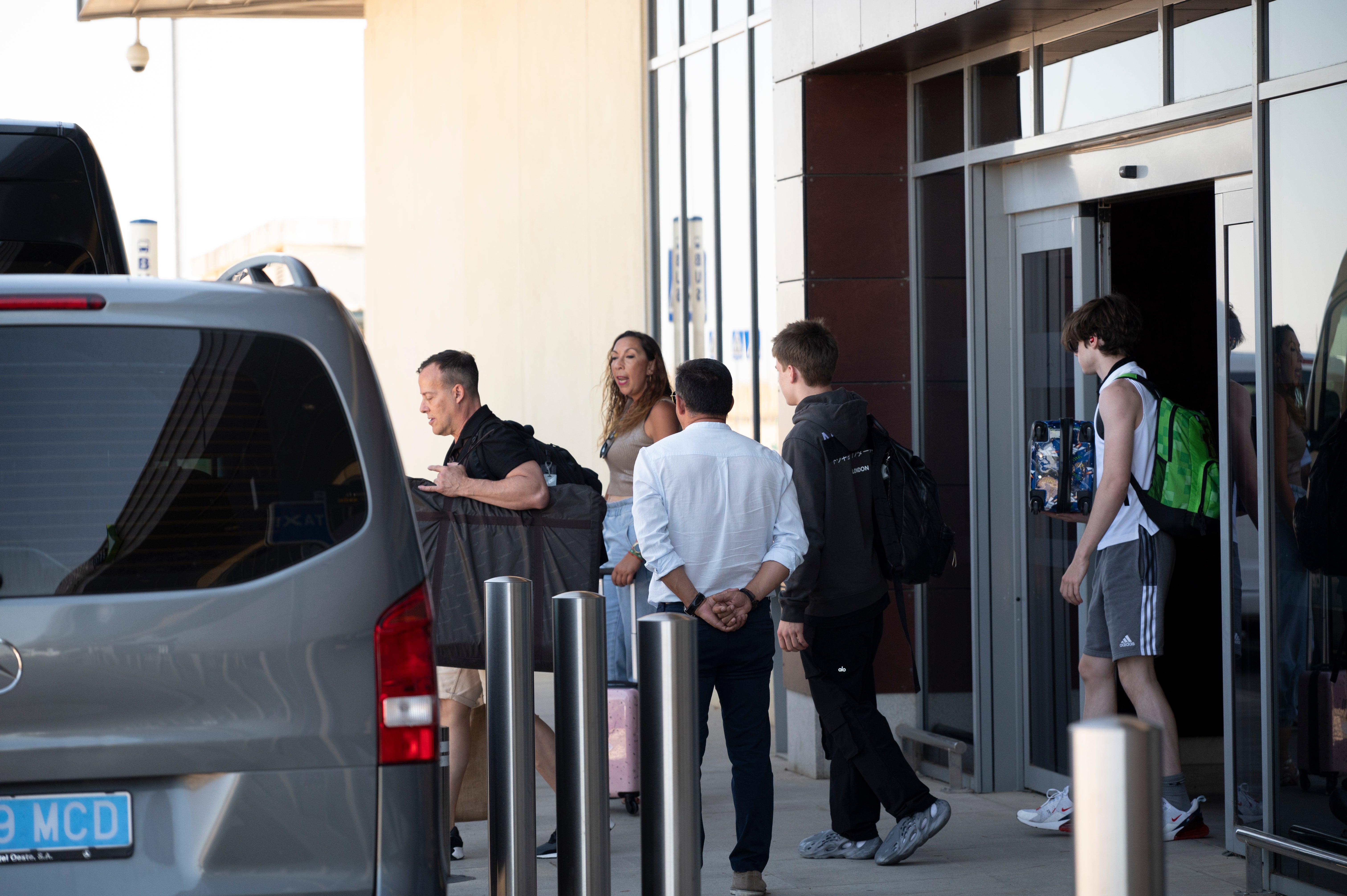 Así ha llegado Ricky Martin a Badajoz