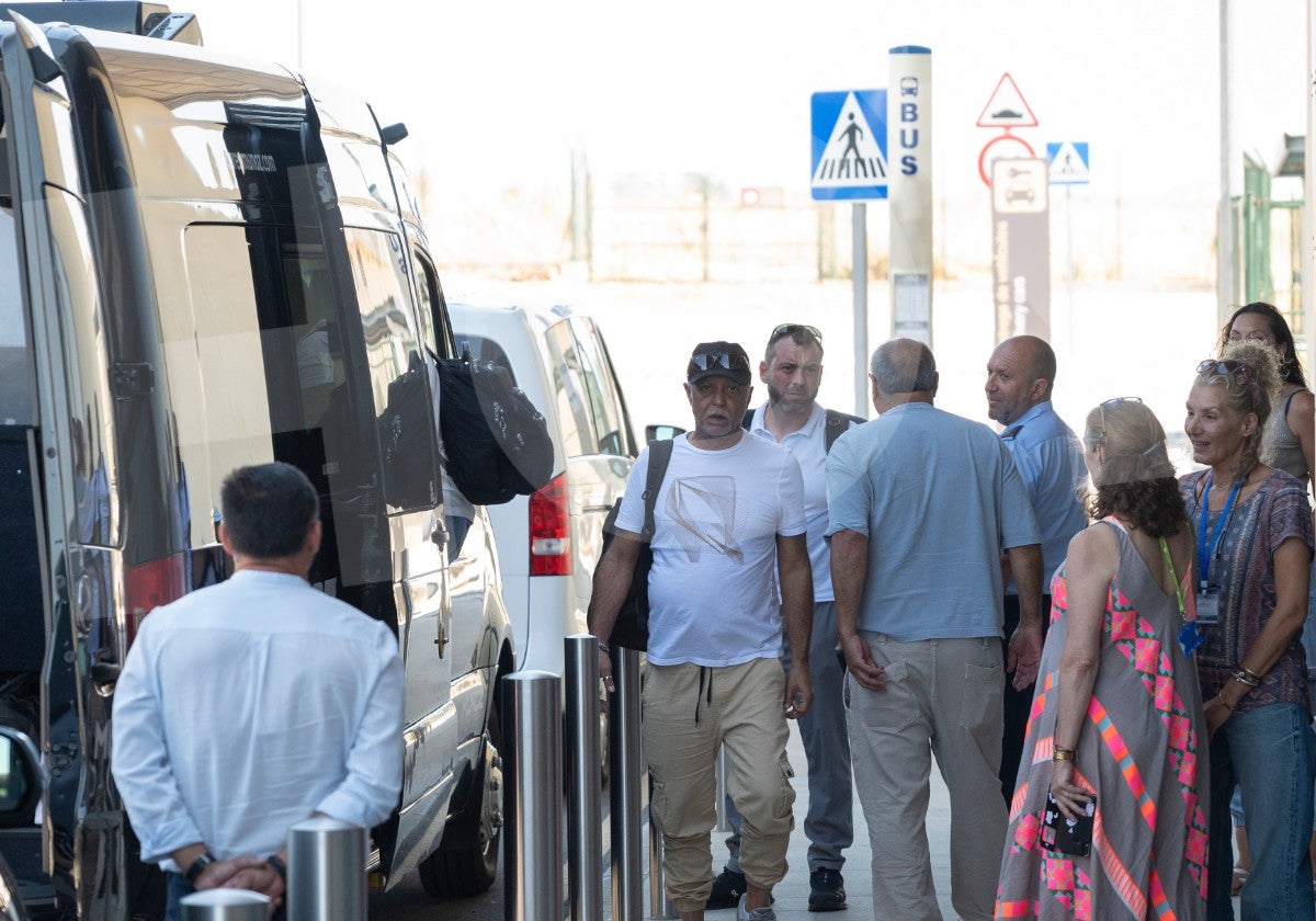 Así ha llegado Ricky Martin a Badajoz