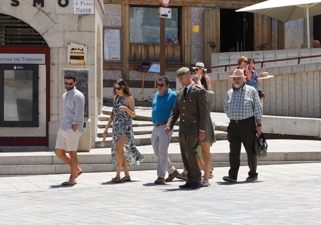 Numerosas familias de toda España pasaron el fin de semana en Cáceres por la jura de bandera.