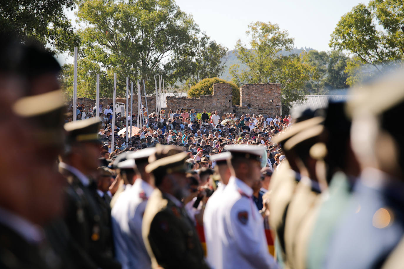 Las mejores imágenes de la jura de bandera en Cáceres (II)