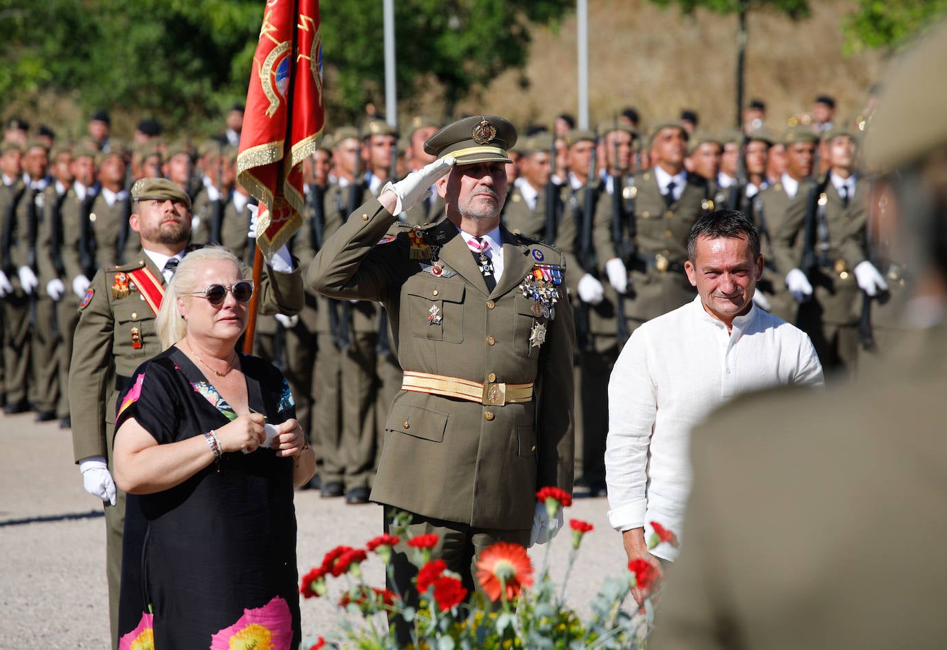 Las mejores imágenes de la jura de bandera en Cáceres (II)