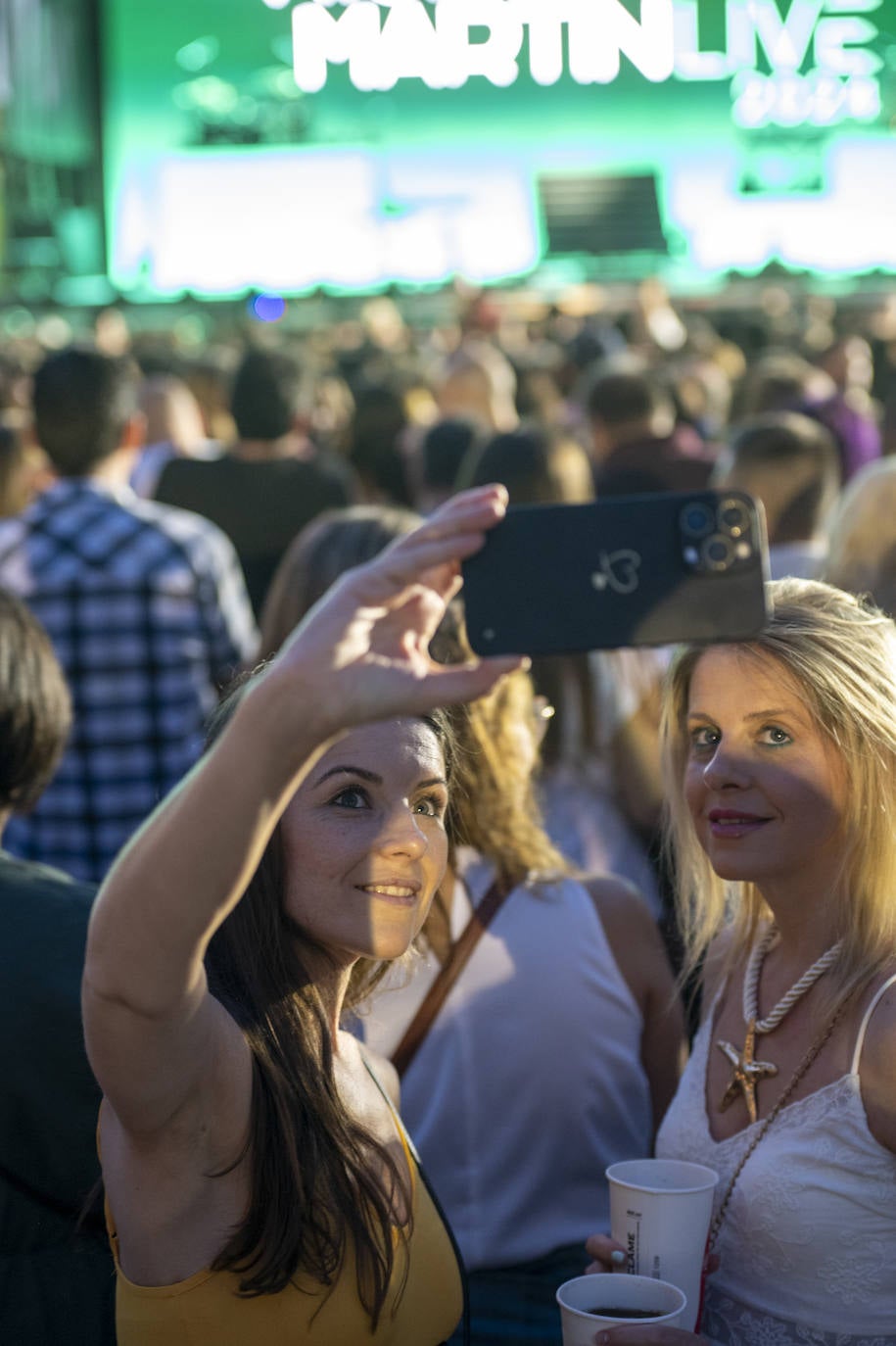 Las mejores imágenes del concierto de Ricky Martin en Badajoz (I)