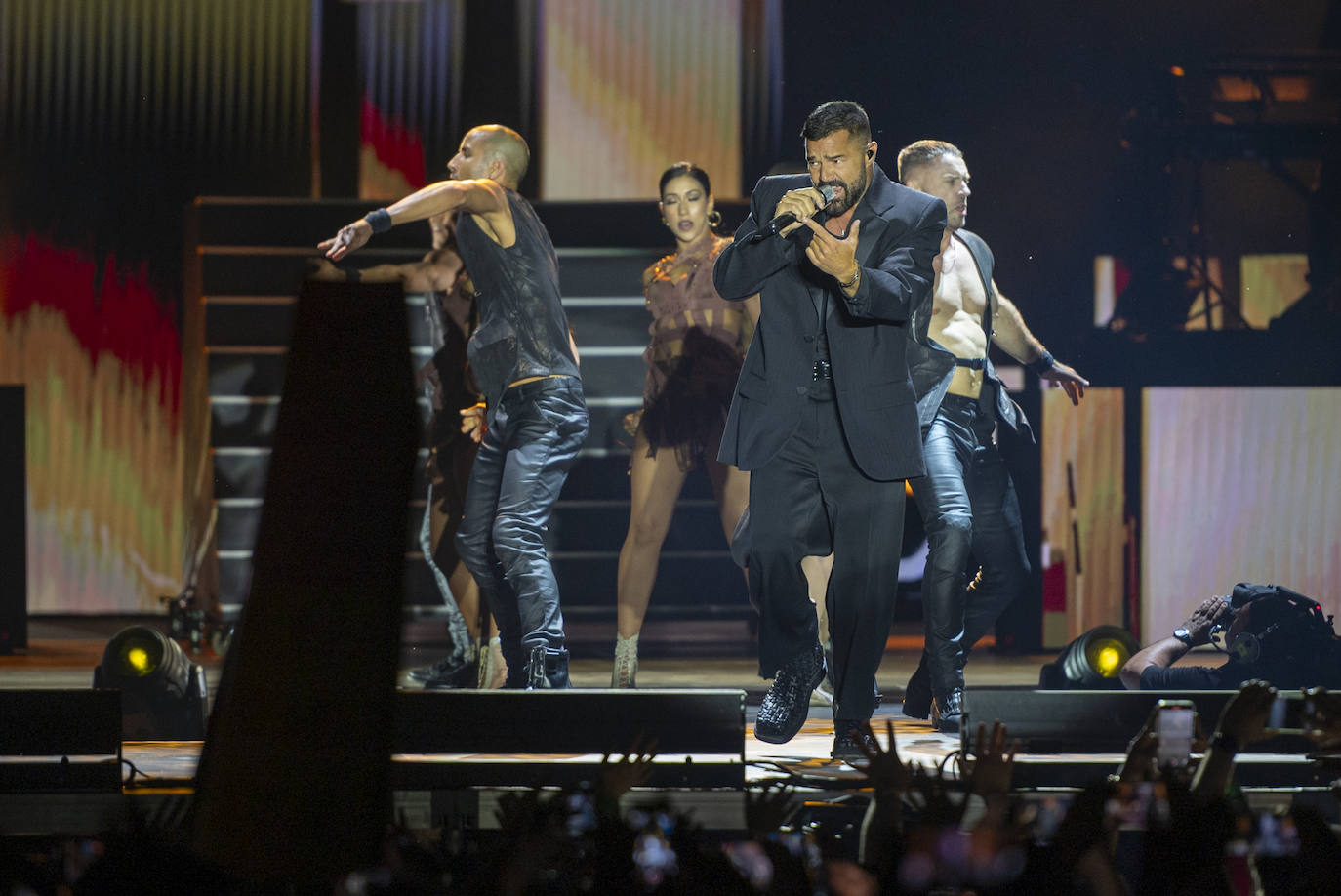 Las mejores imágenes del concierto de Ricky Martin en Badajoz (I)