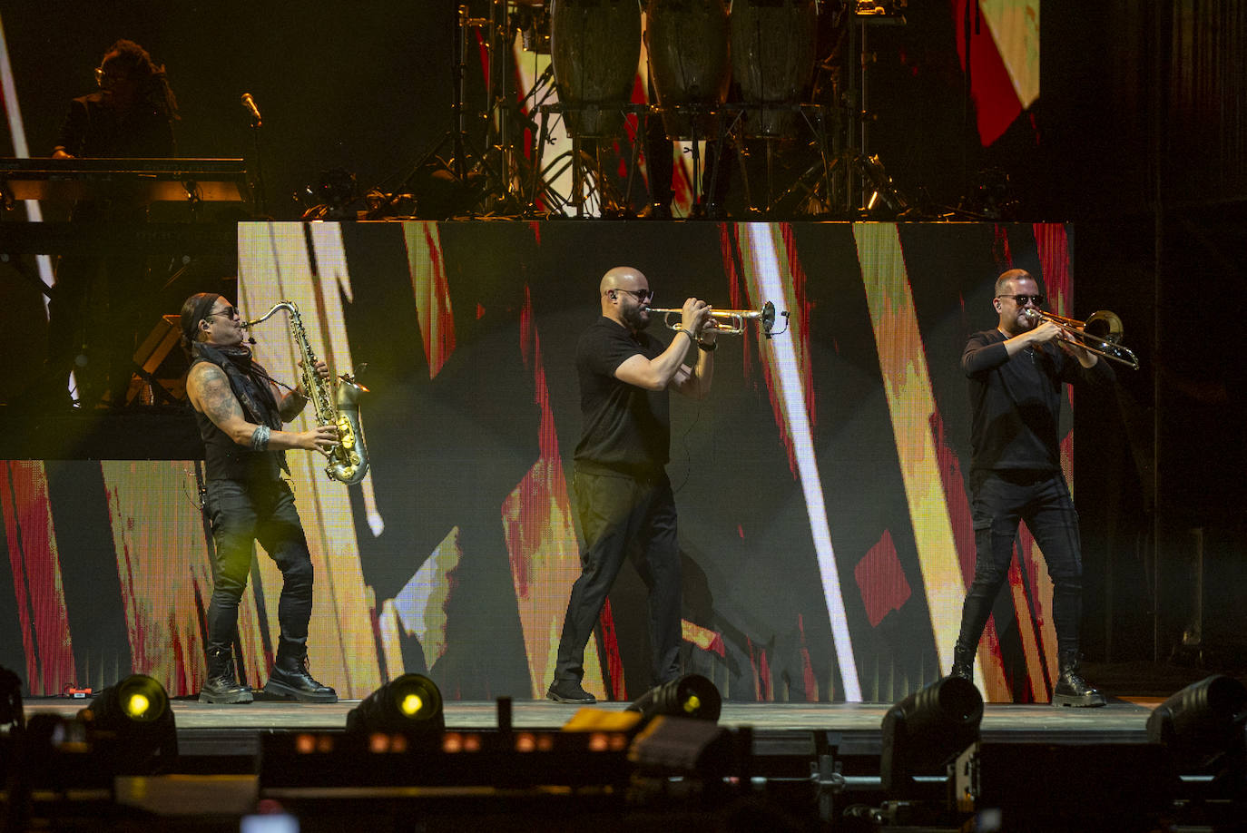 Las mejores imágenes del concierto de Ricky Martin en Badajoz (I)