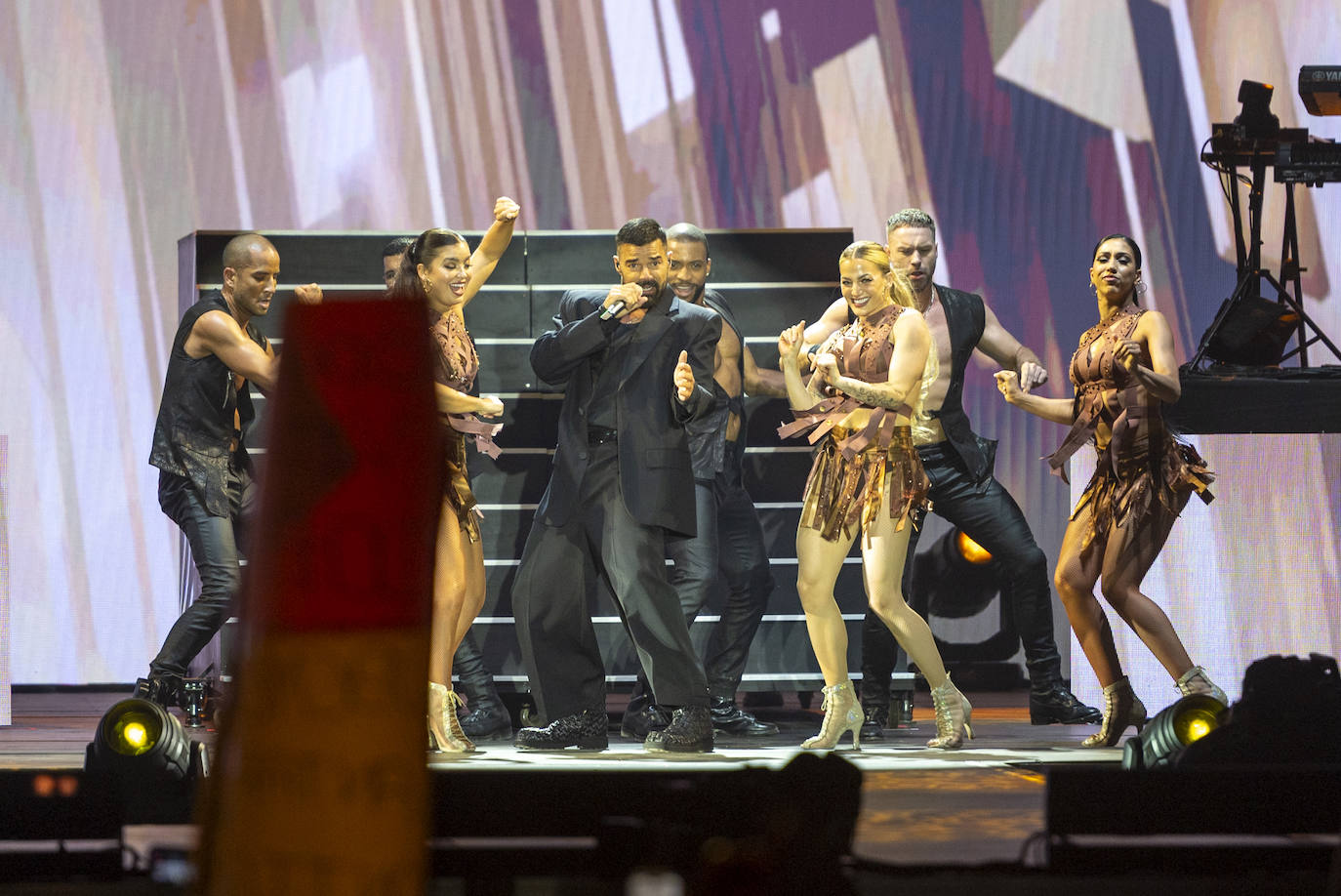 Las mejores imágenes del concierto de Ricky Martin en Badajoz (II)