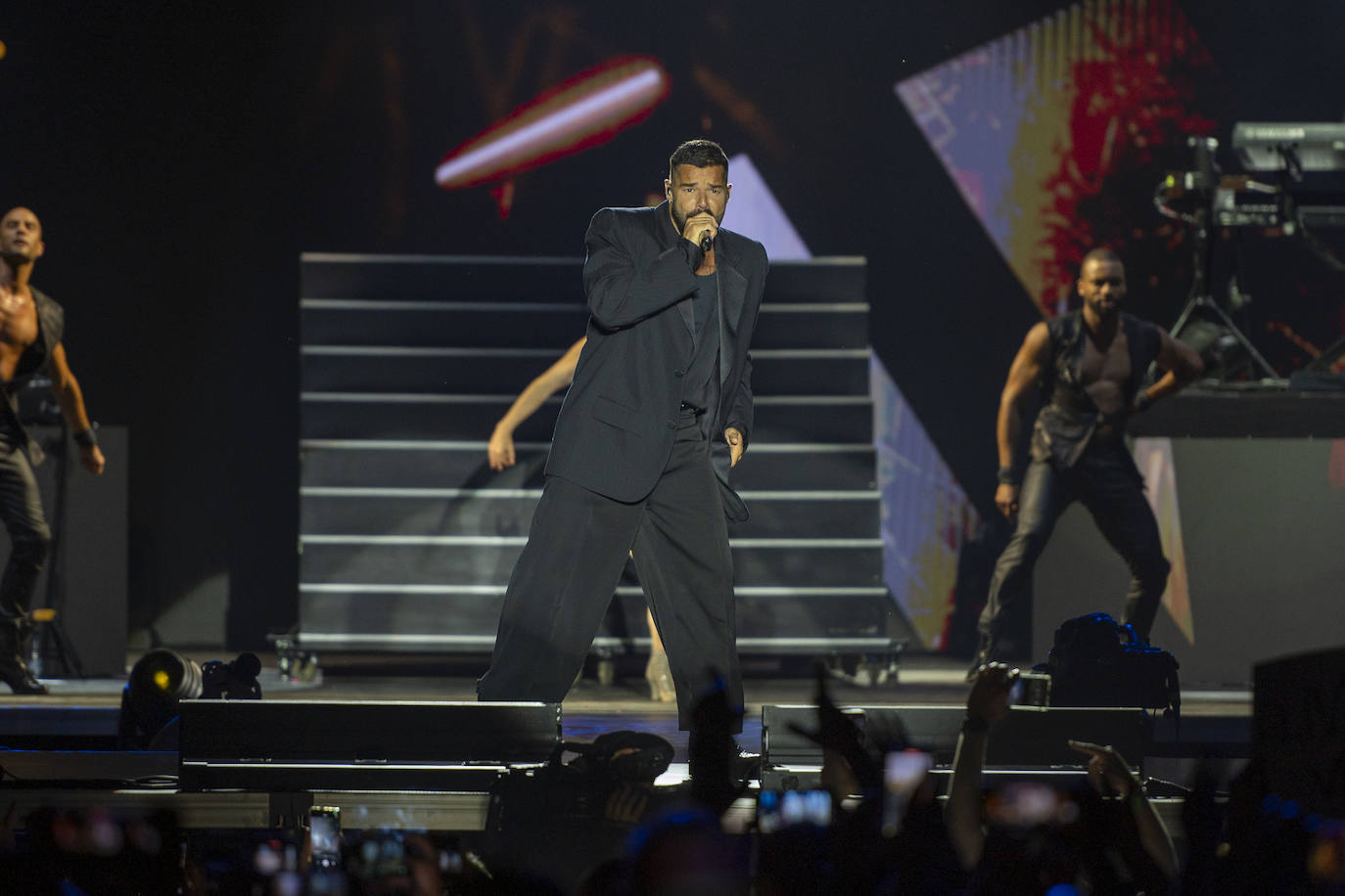 Las mejores imágenes del concierto de Ricky Martin en Badajoz (II)